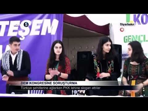 DEM Kongresine Soruşturma