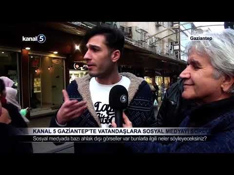 Kanal 5 Gaziantep’te Vatandaşlara Sosyal Medyayı Sordu