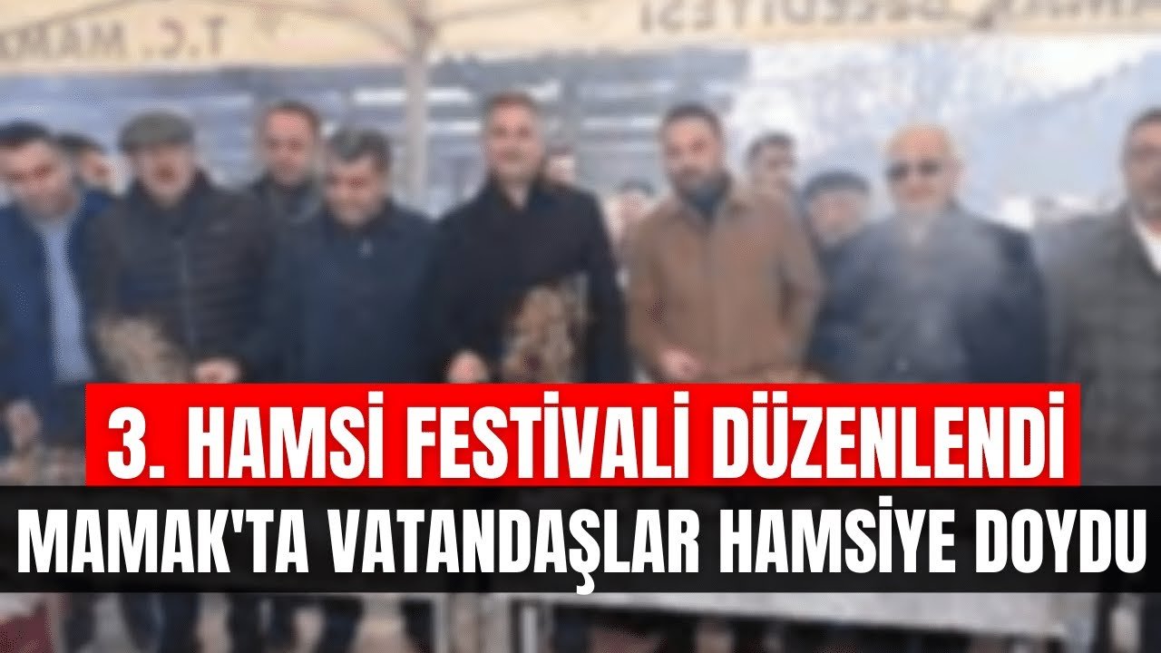 Mamak’ta Vatandaşlar Hamsiye Doydu