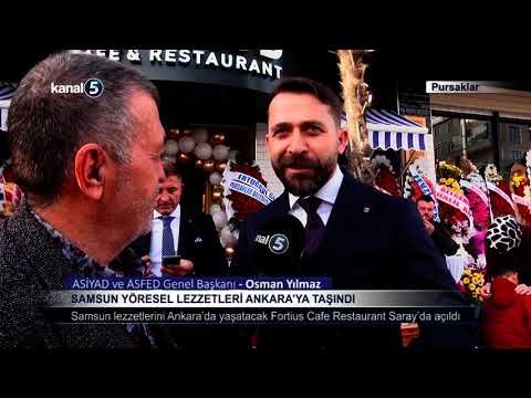SAMSUN YÖRESEL LEZZETLERİ ANKARA’YA TAŞINDI