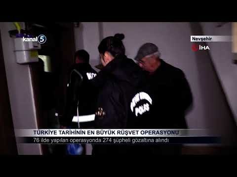 Türkiye Tarihinin En Büyük Rüşvet Operasyonu