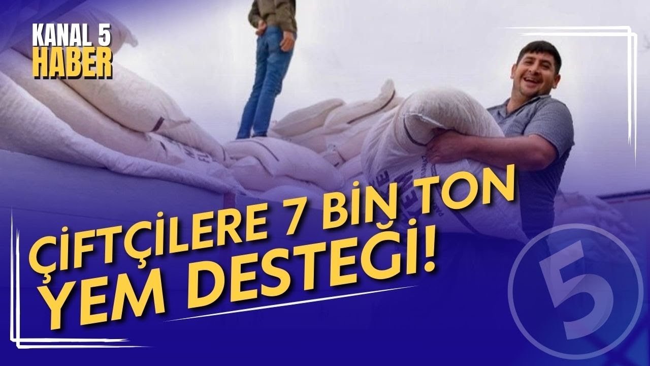 Şahinbey’den Çiftçilere 7 Bin Ton Yem Desteği