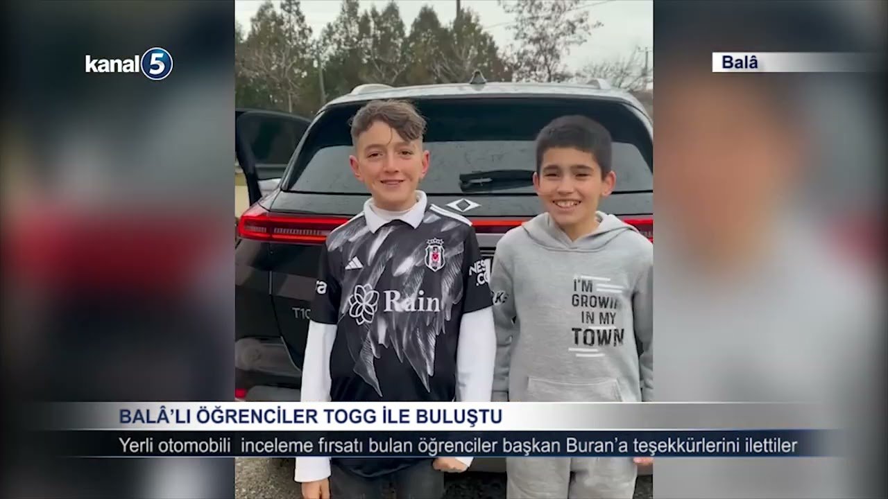 Balâ’lı öğrenciler Togg ile buluştu