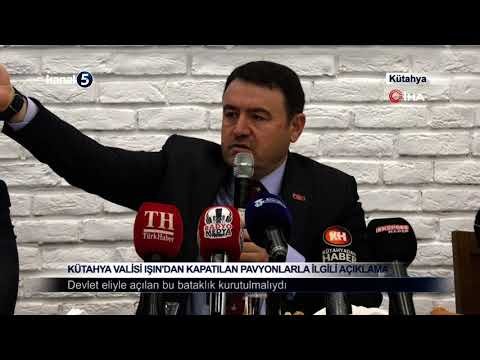 Kütahya Valisi Işın’dan Kapatılan Pavyonlarla İlgili Açıklama