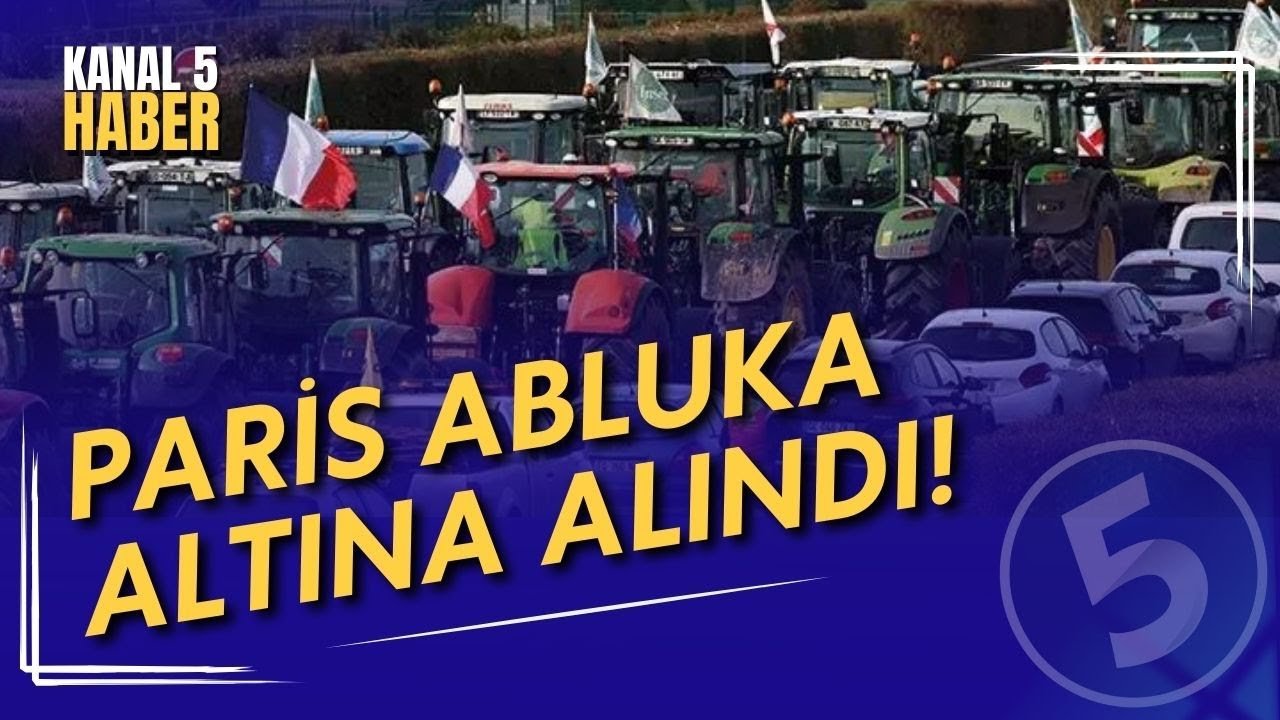 Paris Abluka Altına Alındı