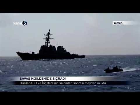 Savaş Kızıldeniz’e Sıçradı