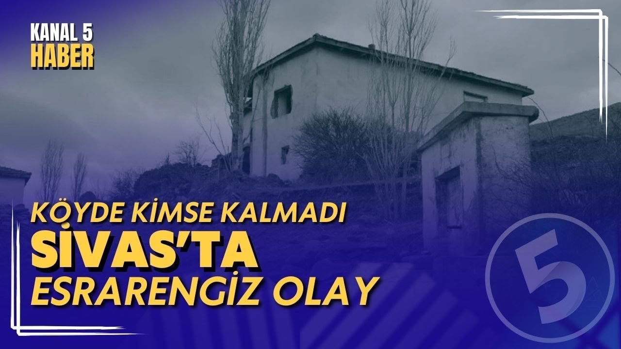 Sivas’ta Esrarengiz Olay