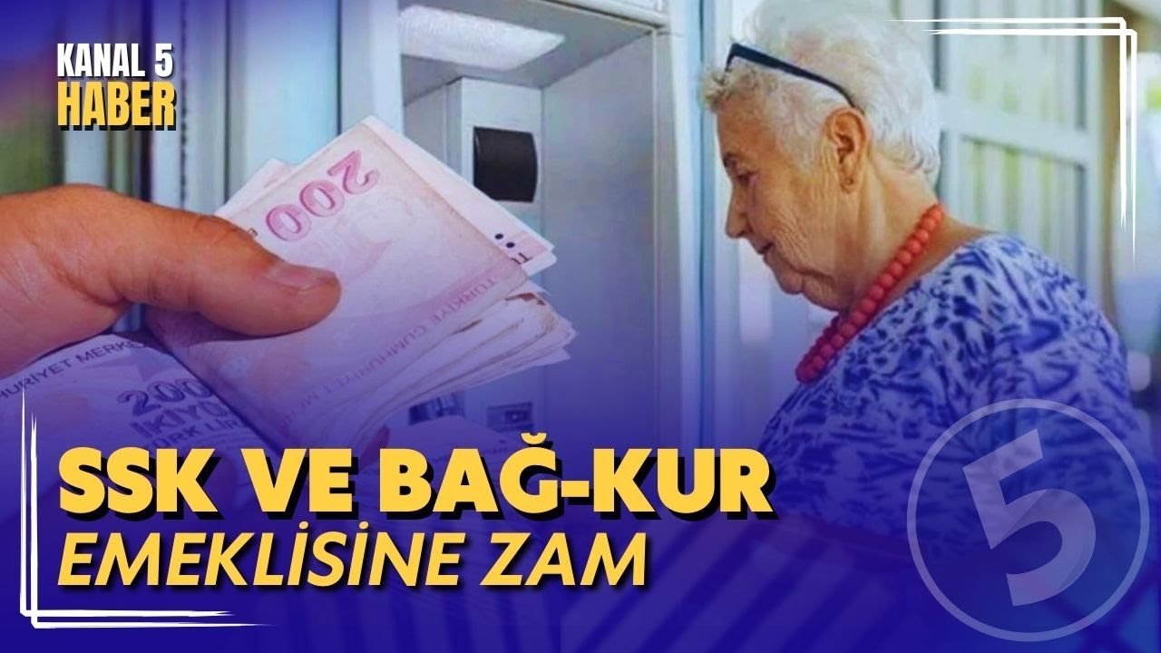 SSK ve Bağ-Kur Emeklisine Yüzde 49,25’lik Zam