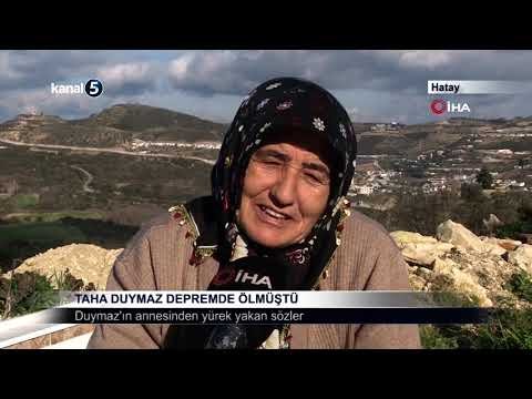 Taha Duymaz Depremde Ölmüştü