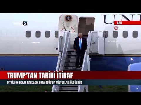 Trump’tan Tarihi İtiraf