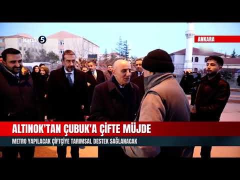 Altınok’tan Çubuk’a Çifte Müjde