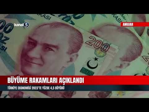 Büyüme Rakamları Açıklandı