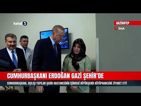 Cumhurbaşkanı Erdoğan Gazi Şehir’de
