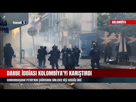 Darbe İddiası Kolombiya’yı Karıştırdı