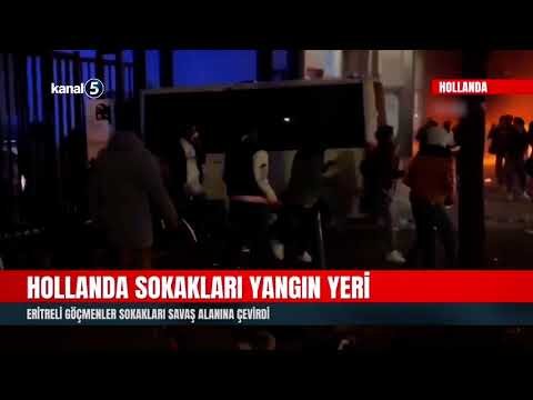 Hollanda Sokakları Yangın Yeri