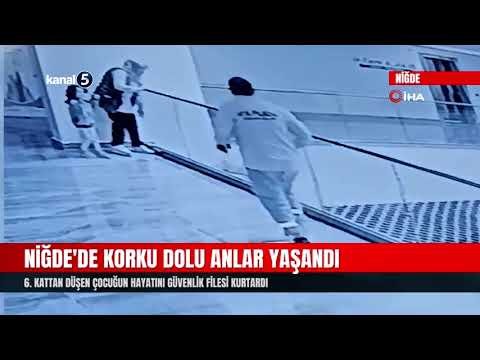 Niğde’de Korku Dolu Anlar Yaşandı