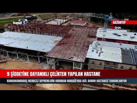 Nurdağı’na 9 Şiddetine Dayanıklı Hastane