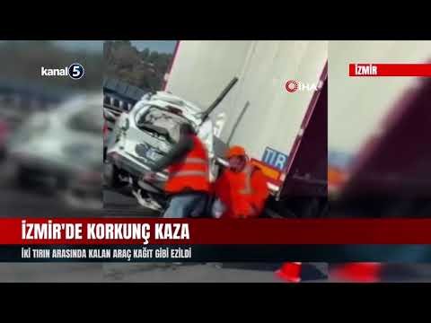 İzmir’de Korkunç Kaza