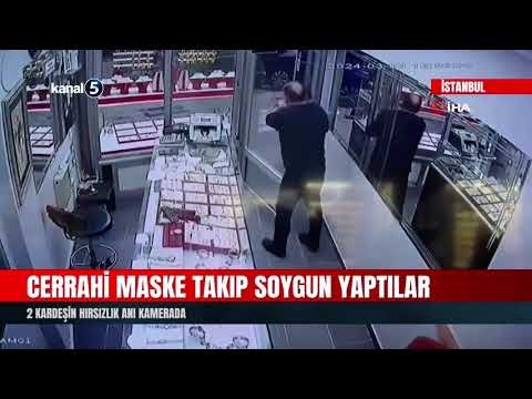 Cerrahi Maske Takıp Soygun Yaptılar