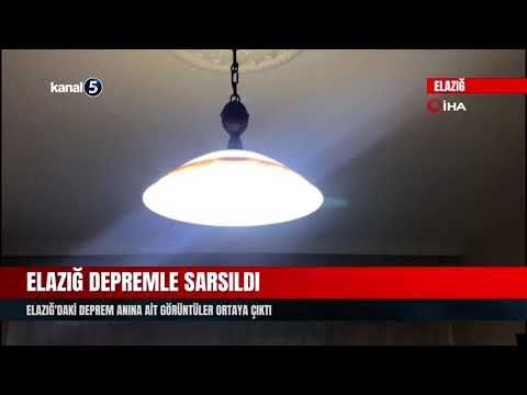 Elazığ Depremle Sarsıldı
