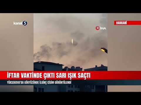 İftar Vaktinde Çıktı Sarı Işık Saçtı
