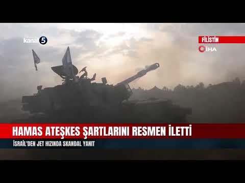 Hamas Ateşkes Şartlarını Resmen İletti