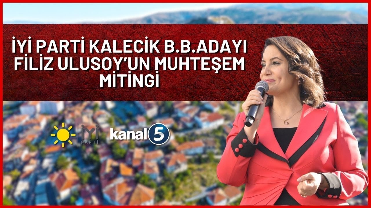 Kalecik’te Filiz Ulusoy Miting ve İftar Davetiyle Gövde Gösterisi Yaptı