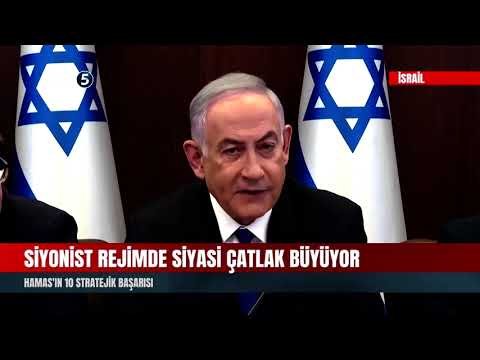 Siyonist Rejimde Siyasi Çatlak Büyüyor