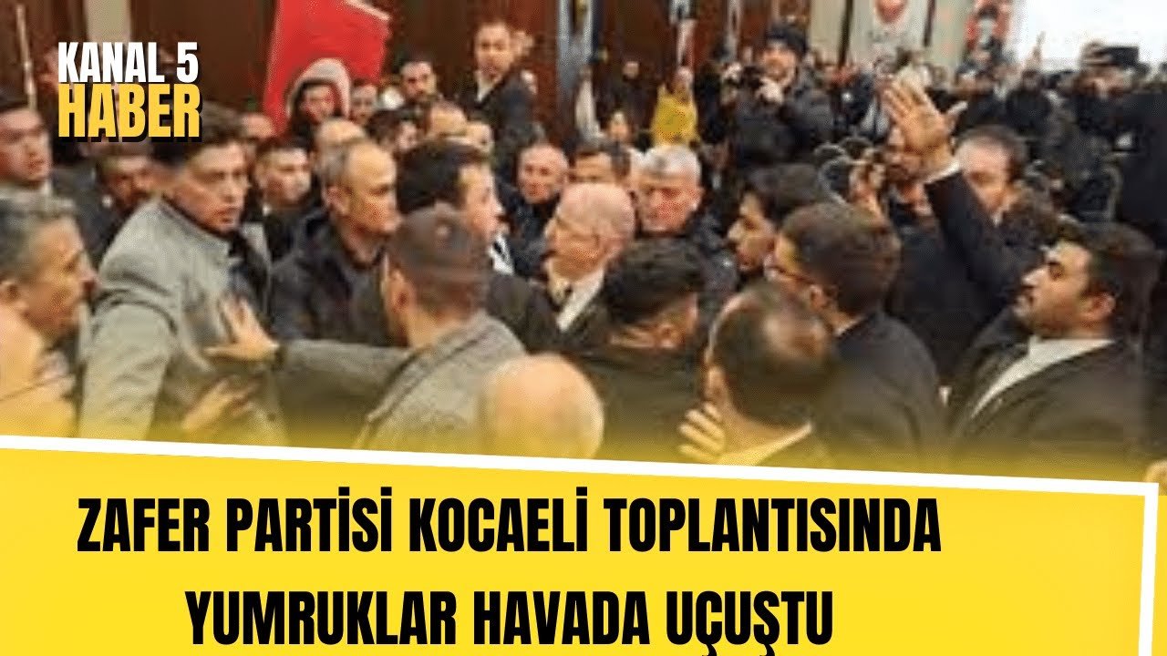 Zafer Partililer Birbirine Girdi