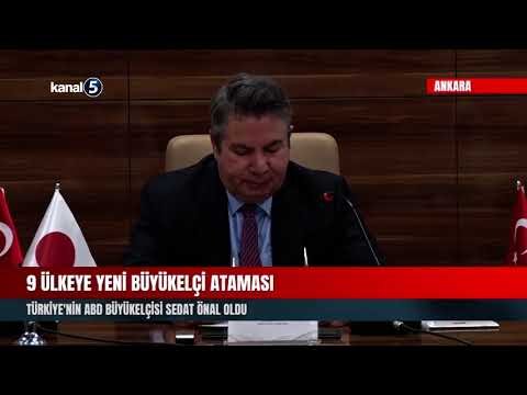 9 Ülkeye Yeni Büyükelçi Ataması