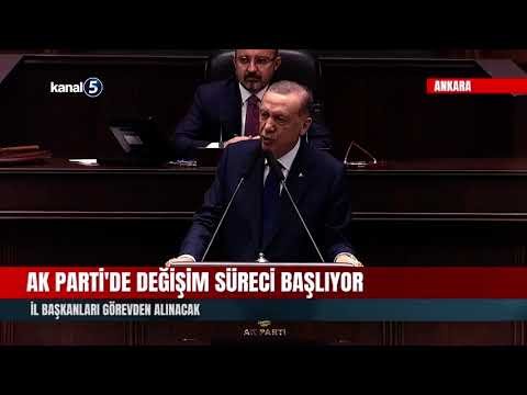 AK Parti’de Değişim Süreci Başlıyor