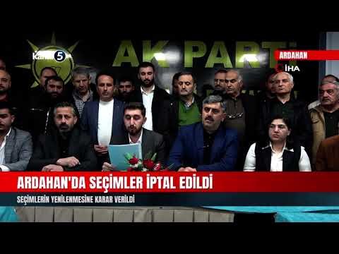 Ardahan’da Seçimler İptal Edildi
