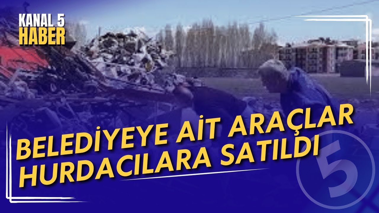 Belediyeye Ait Araçlar Hurdacılara Satıldı