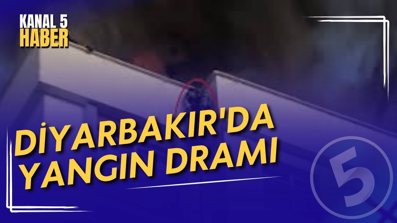 Diyarbakır’da Yangın Dramı