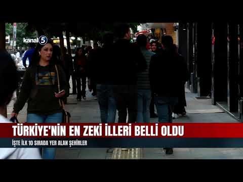 Türkiye’nin En Zeki İlleri Belli Oldu