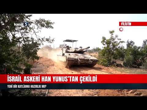 İsrail Askeri Han Yunus’tan Çekildi