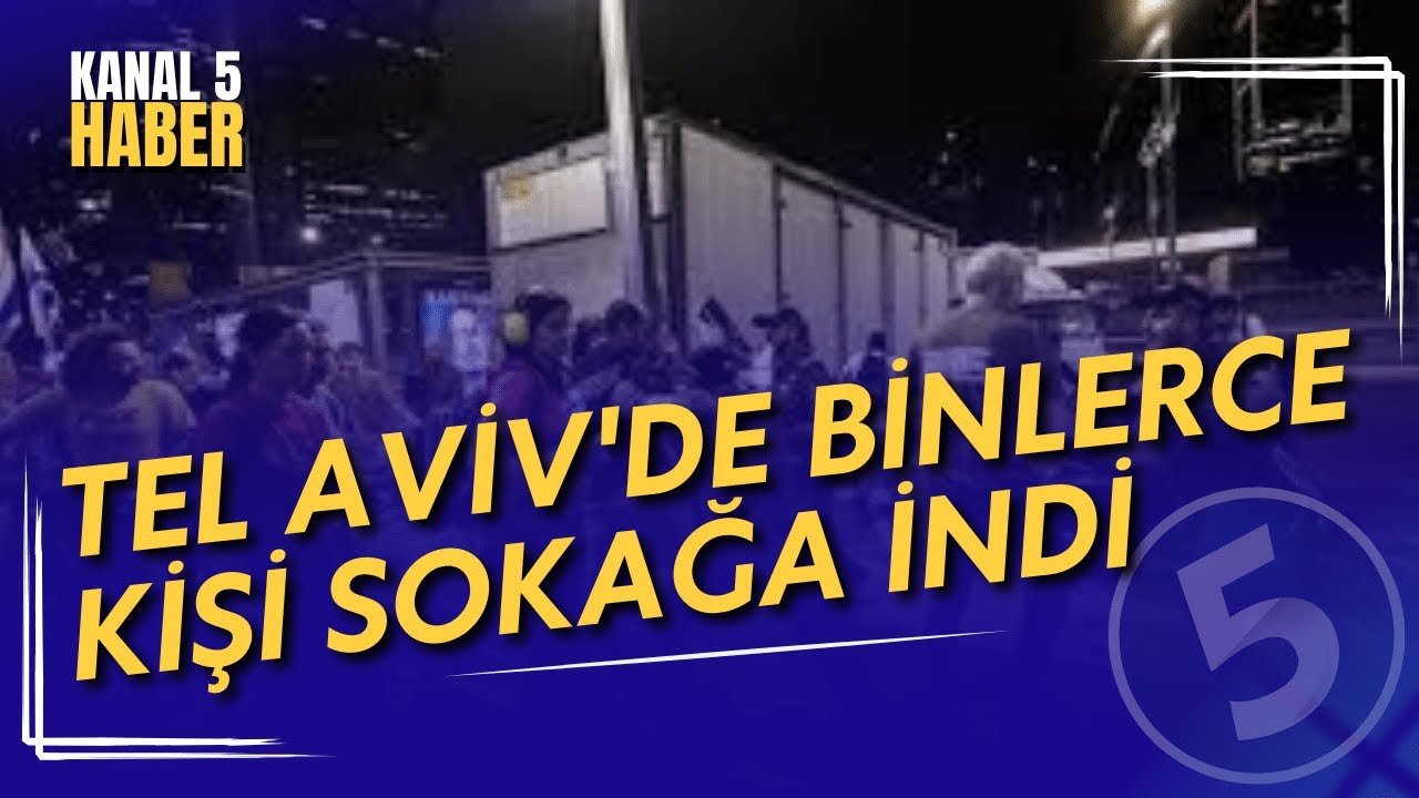 İsrail Sokakları Karıştı