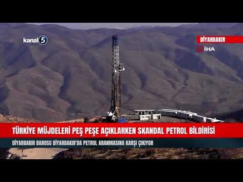 Türkiye Müjdeleri Peş Peşe Açıklarken Skandal Petrol Bildirisi