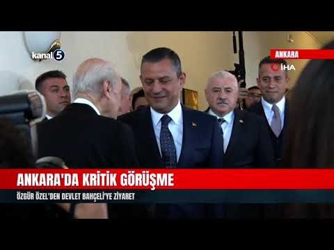 Ankara’da Kritik Görüşme | Özgür Özel’den Devlet Bahçeli’ye Ziyaret
