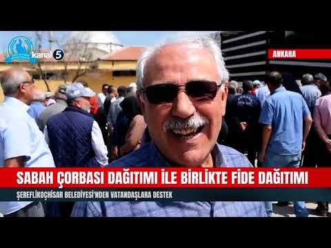 Şereflikoçhisar Belediyesi’nden Vatandaşlara Destek
