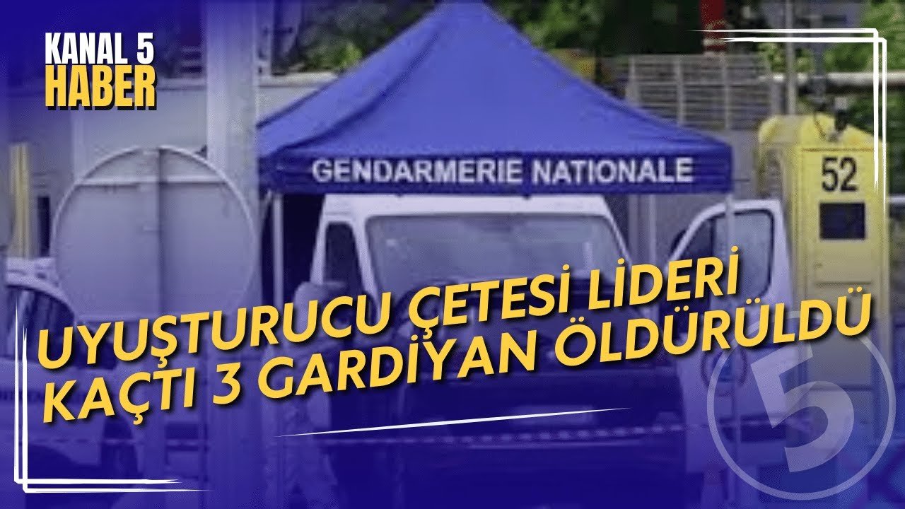 Fransa’da Cezaevi Aracına Pusu | Uyuşturucu Çetesi Lideri Kaçtı 3 Gardiyan Öldürüldü