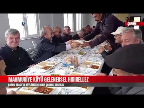 Mahmudiye Köyü Geleneksel Hıdırellez Çorum’da kutlandı