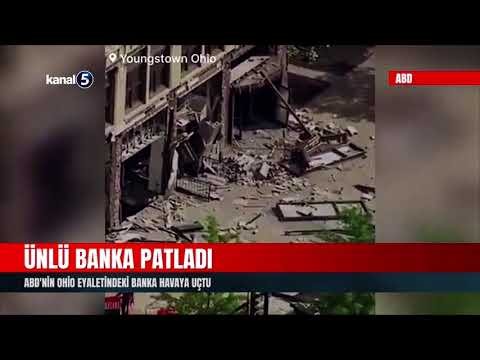 Ünlü Banka Patladı | ABD’nin Ohio Eyaletindeki Banka Havaya Uçtu