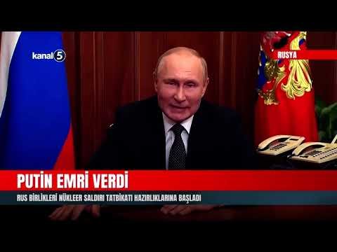 Putin Emri Verdi | Rus Birlikleri Nükleer Saldırı Tatbikatı Hazırlıklarına Başladı