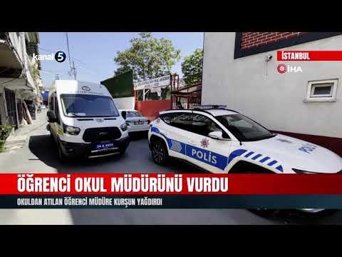 İstanbul’da lisede dehşet | Okuldan atılan öğrenci müdüre kurşun yağdırdı