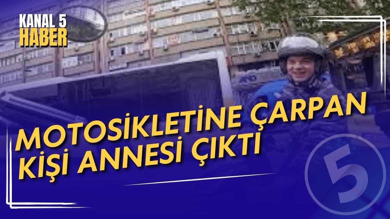 İstanbul’da Trafikte Kahkahaya Boğan Kaza