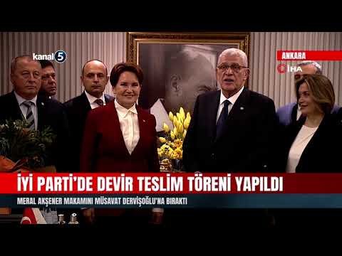 İYİ Parti’de Devir Teslim Töreni Yapıldı