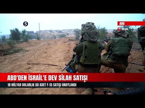ABD’den İsrail’e dev silah satışı | 18 milyar dolarlık 50 adet F-15 satışı onaylandı
