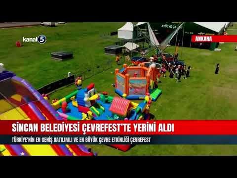 Sincan Belediyesi ÇEVREFEST’te Yerini Aldı