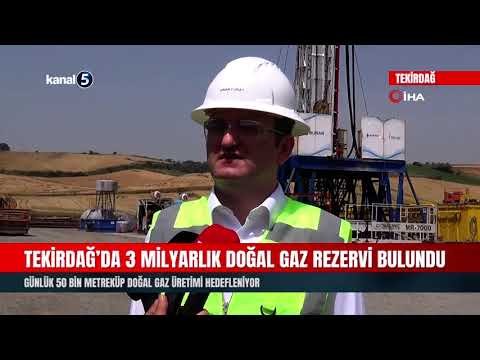 Tekirdağ’da 3 Milyarlık Doğal Gaz Rezervi Bulundu